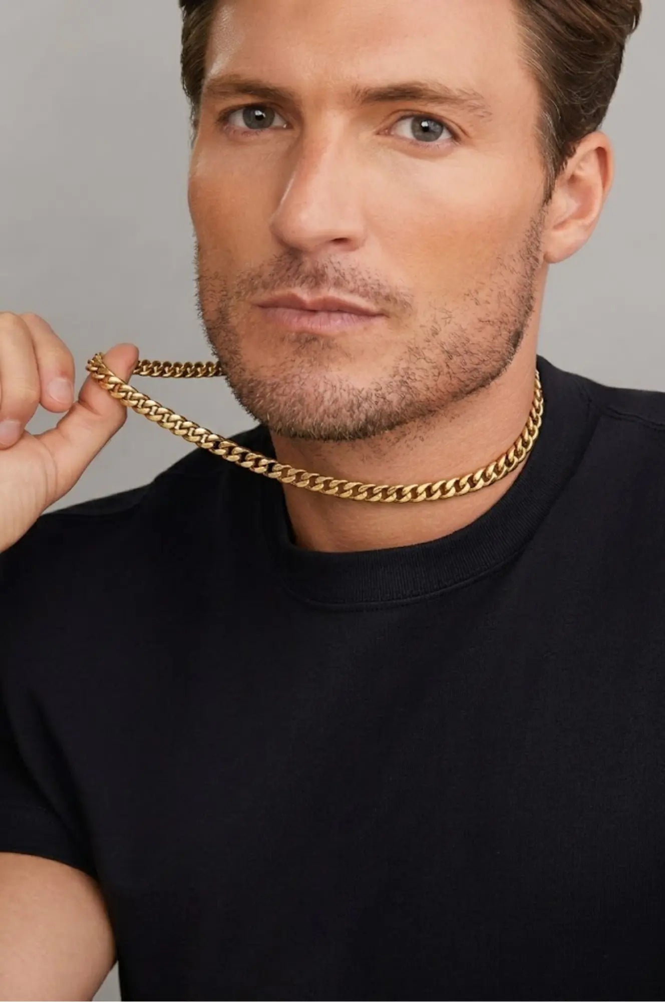 14K Gold Filled Cuban Link Chain & Bracelet