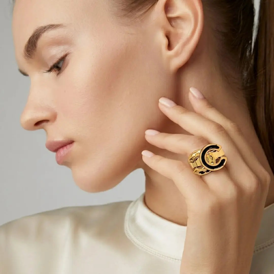 18K Gold Filled Iconic Ring