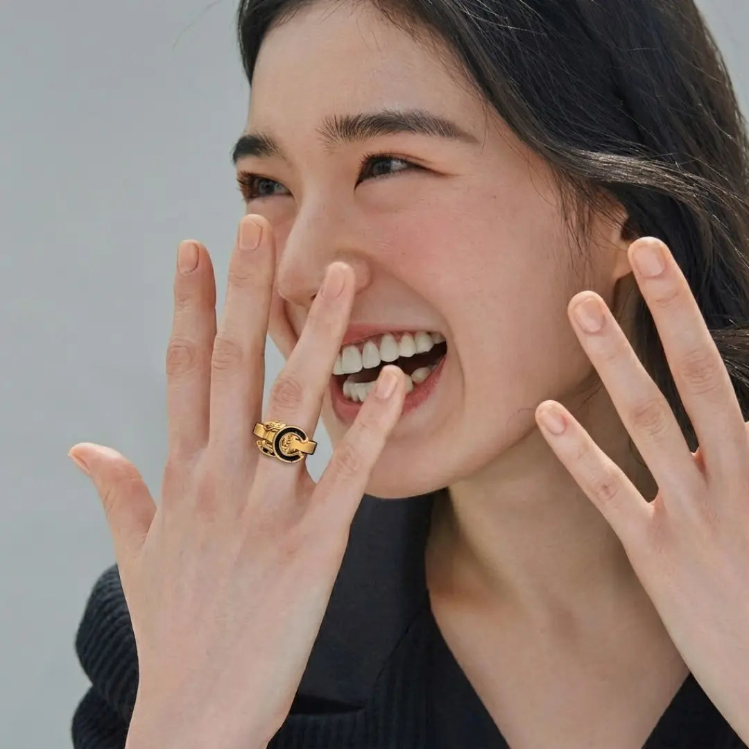 18K Gold Filled Iconic Ring
