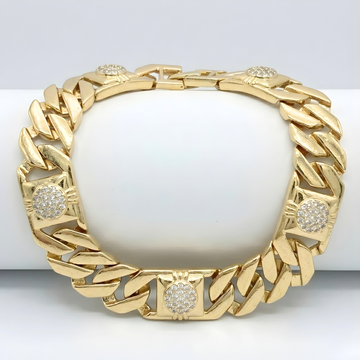 18K Gold Filled Diamond Bracelet