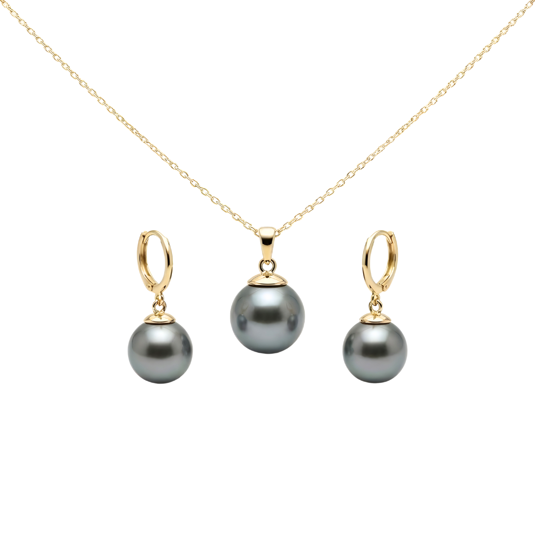 18K Gold Filled Hawaiian Pearl Sets