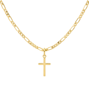14K Gold Filled Cross Pendant Necklace