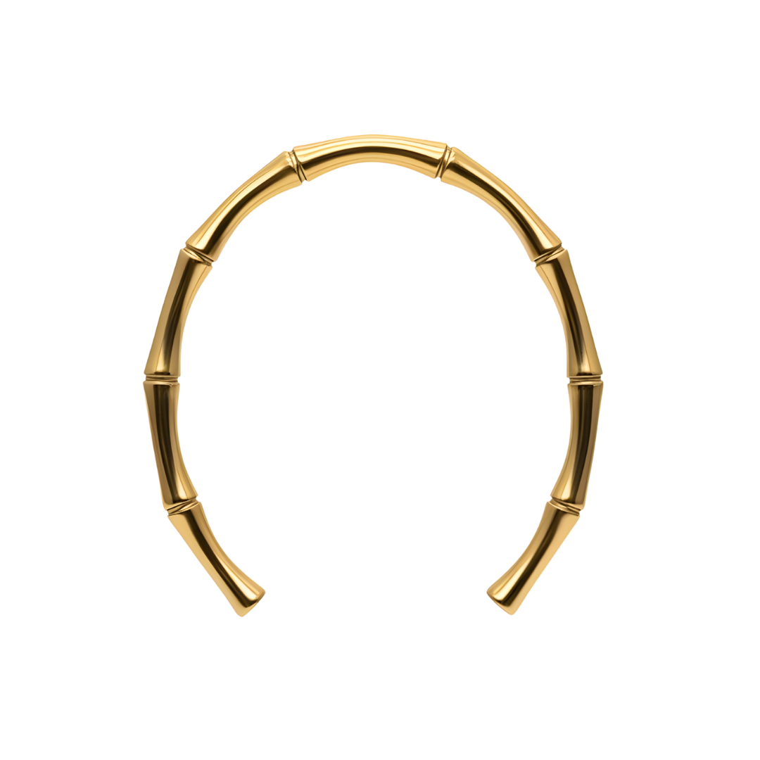 Elegant 18K Gold Filled  Cuff Bracelet – Adjustable &Timeless