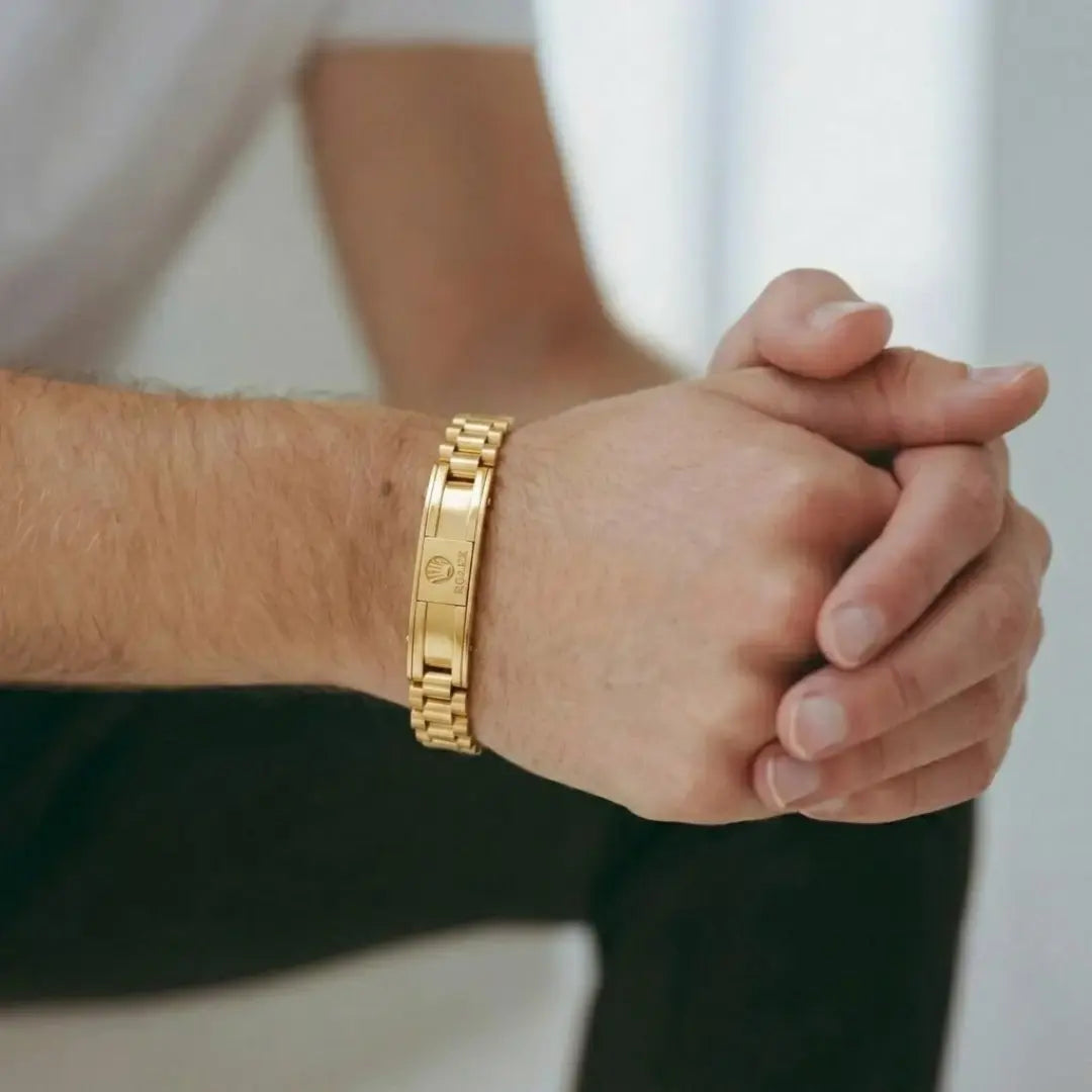 18K Gold Stainless Steel Iconic Bracelet
