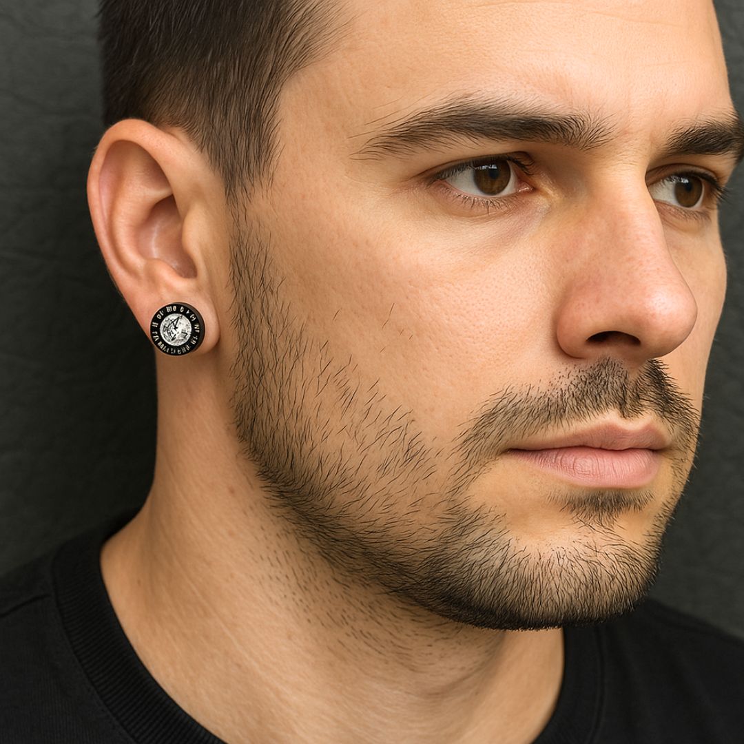 Mens Stainless Steel Studs
