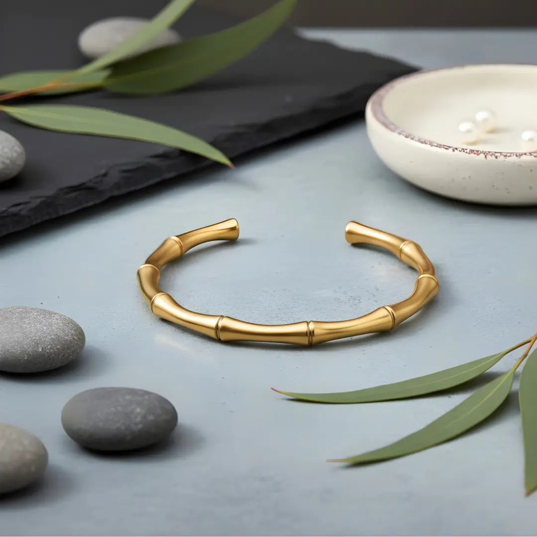 Elegant 18K Gold Filled Cuff Bracelet