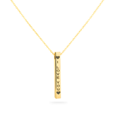 18K Gold Filled "I Love You" Pendant Necklace