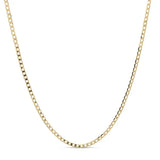 14K Gold Filled Flat Cuban Link Chain (60cm / 6mm) – Tarnish-Proof Bold Statement Necklace for Men & Women