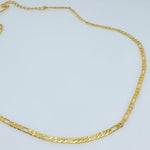 Load image into Gallery viewer, Gold Toned Figaro Chain 3mm
