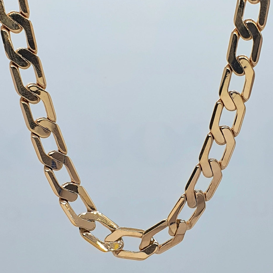 Rose Gold  6MMCuban Link Chain