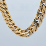 Load image into Gallery viewer, Gold Toned Miami Cubin Link Chain
