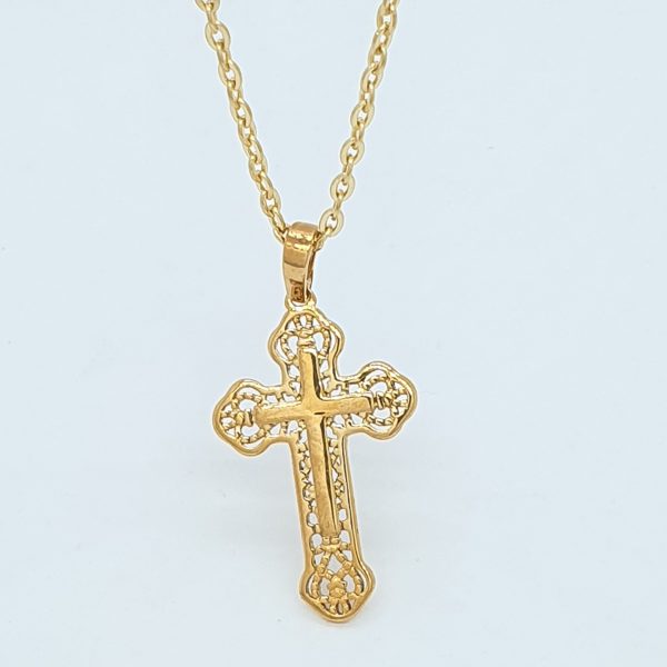 Celtic Cross Pendant Necklace