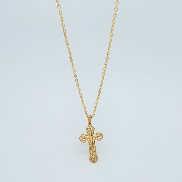 Celtic Cross Pendant Necklace