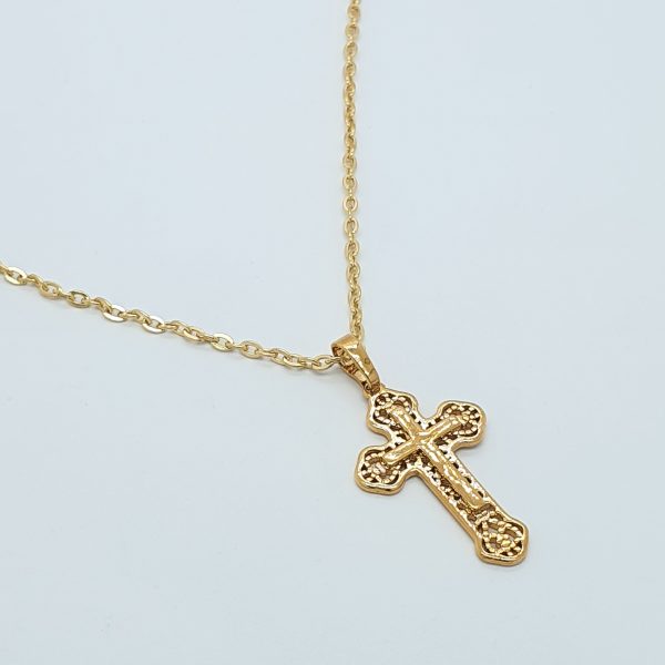 Celtic Cross Pendant Necklace